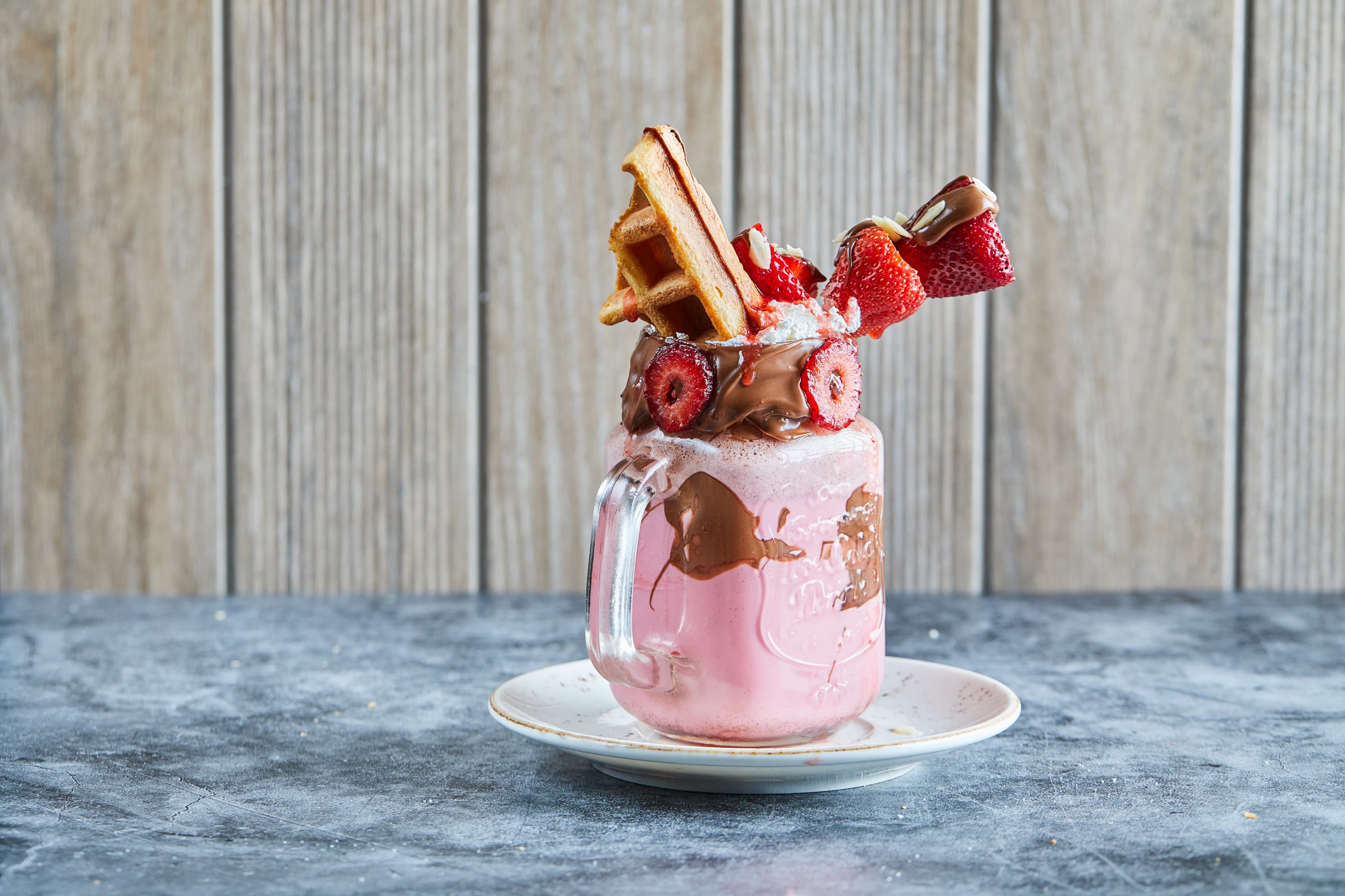 Chocolate Strawberry Smoothie