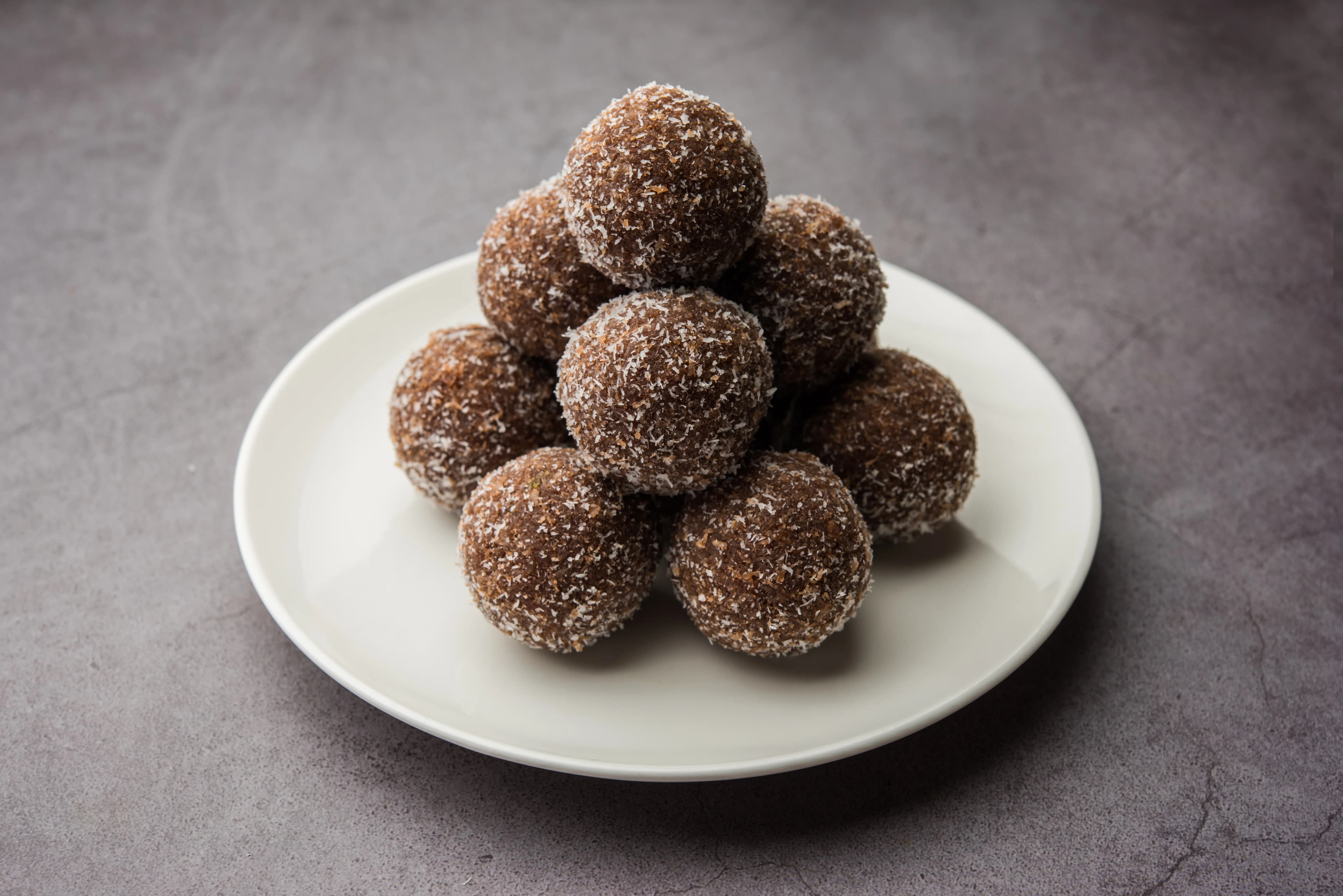 Chocolate Coconut Laddoo